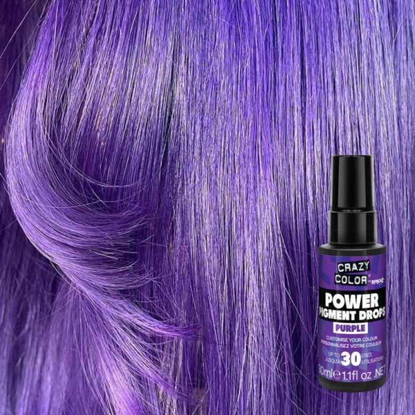 Crazy Color Global Power Drops - Purple