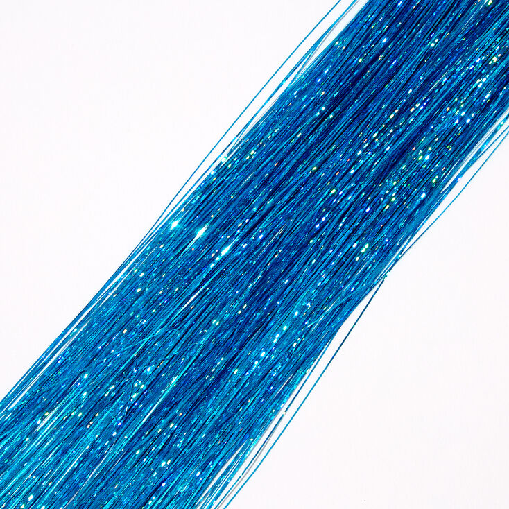 Hair Tinsel - Light Blue