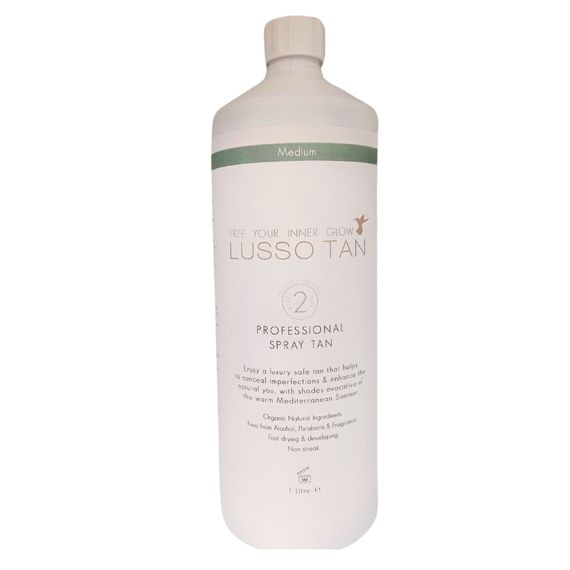 Lusso Professional Spray Tan - Medium