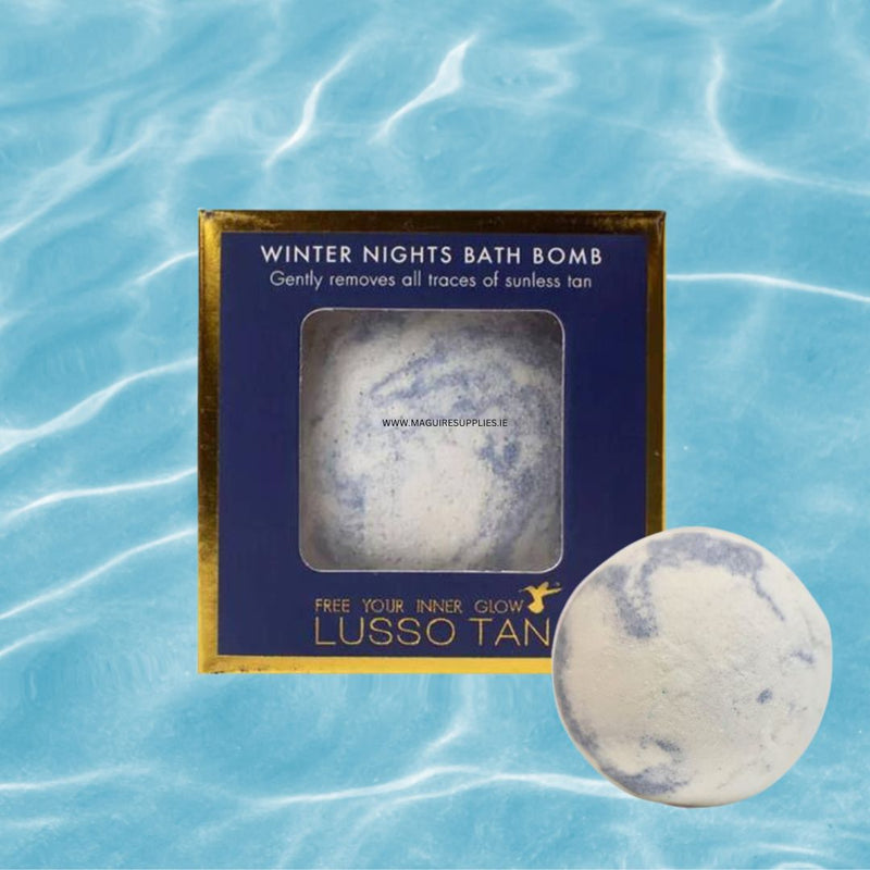 Lusso Tan Removal Bath Bomb - Winter