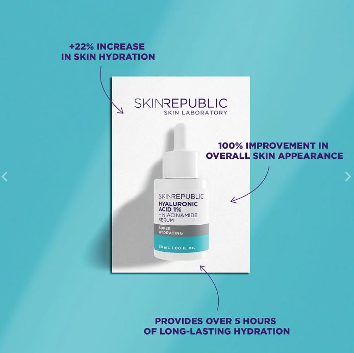 Skin Republic Hyaluronic Acid 1% Serum