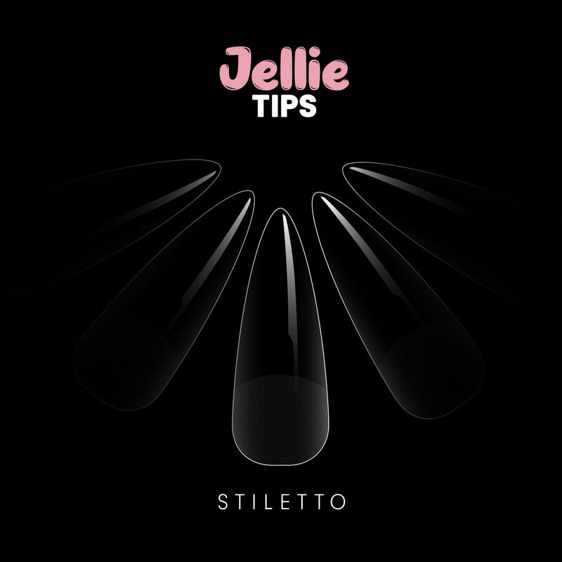 Halo Jellie   Tips Stiletto, Size9, 50Pk