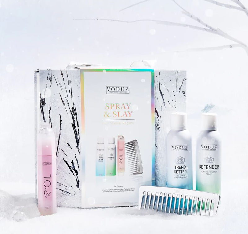 Voduz Hair Styling Regime Gift Set