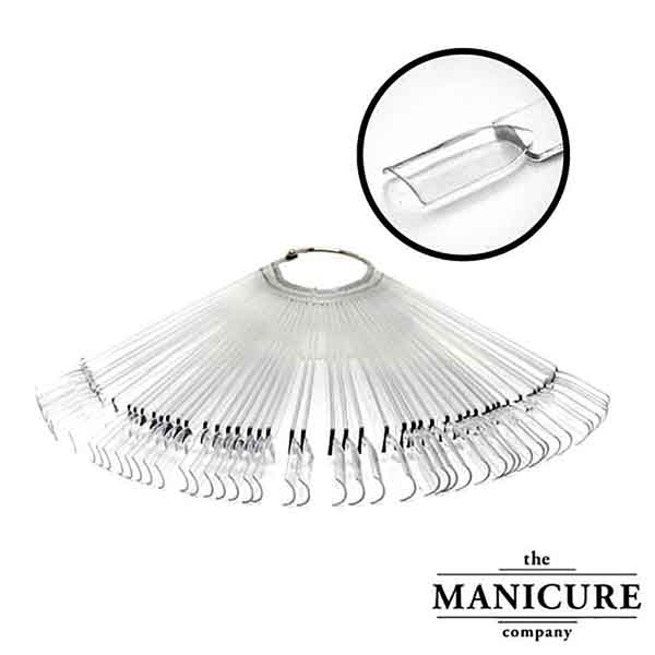 Nail Display - Fan Clear