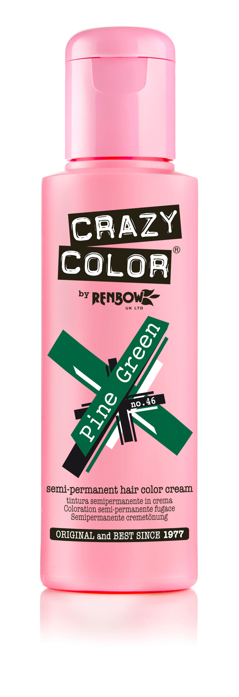 Crazy Color Pine Green