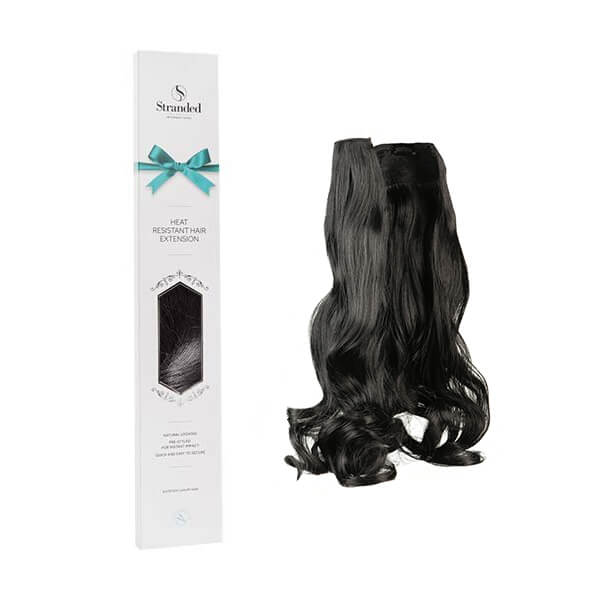 1Pc Curly Clip In - Black Magic 